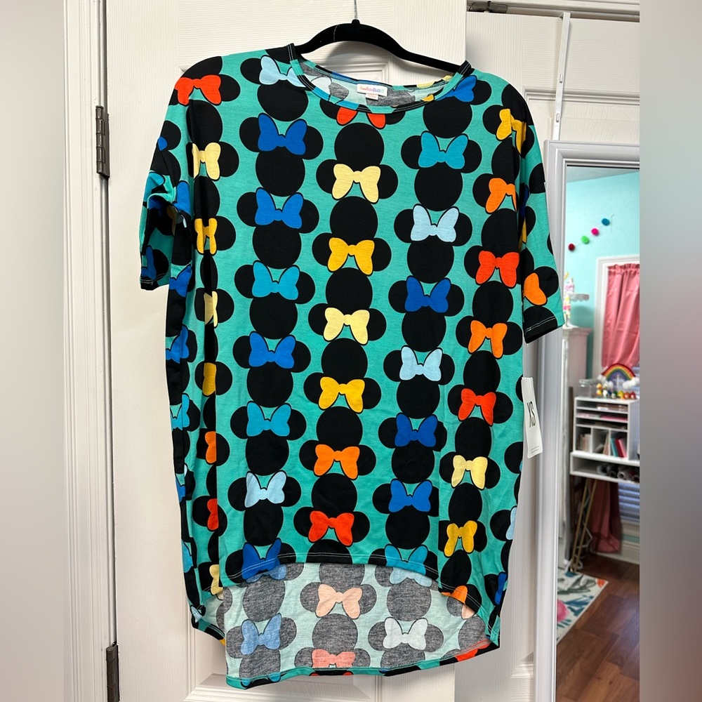 COPY - LULAROE DISNEY Minnie Mouse Irma - Size XS